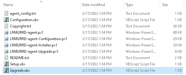 Windows OS agnet upgrade 1
